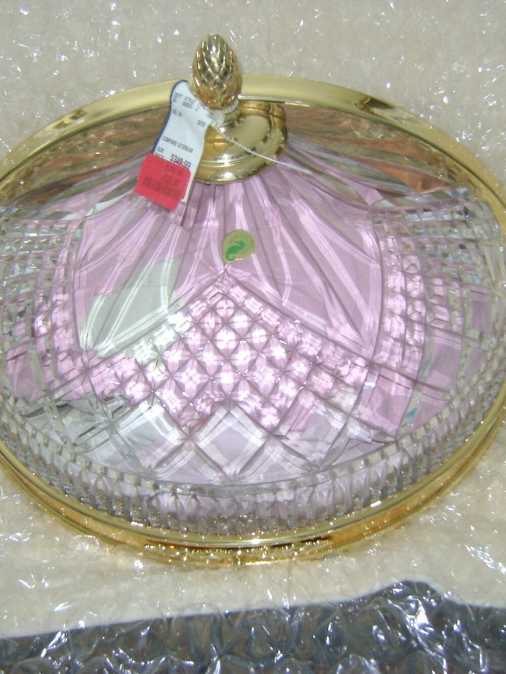 ITALIAN IN CRYSTAL WALL APPLIQUE